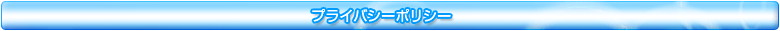 プライバシーポリシー